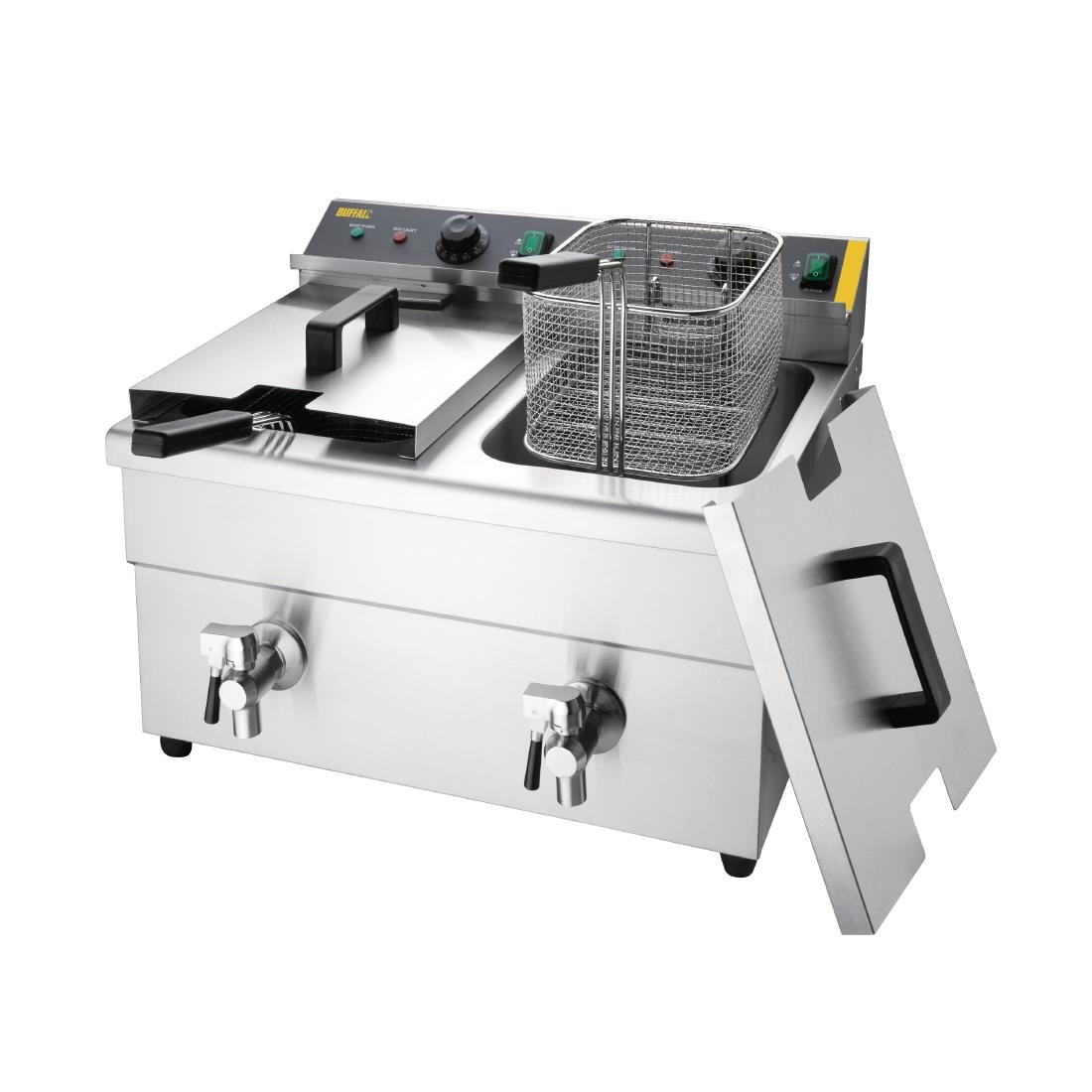 Buffalo Double Induction Fryer - 2x3kW - Image 7