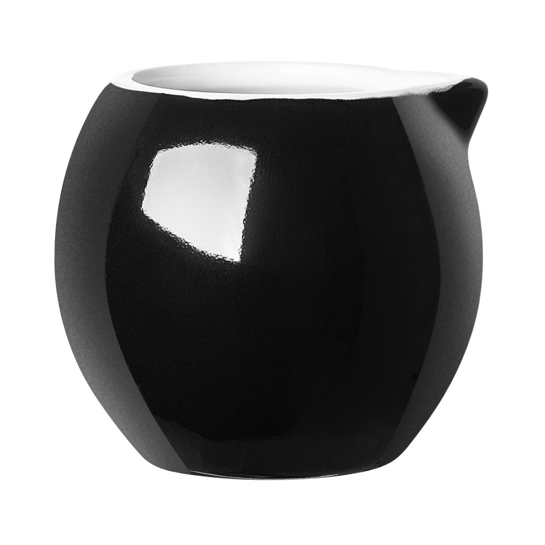 Olympia Cafe Milk Jug Black - 70ml 2.36fl oz (Box 6)