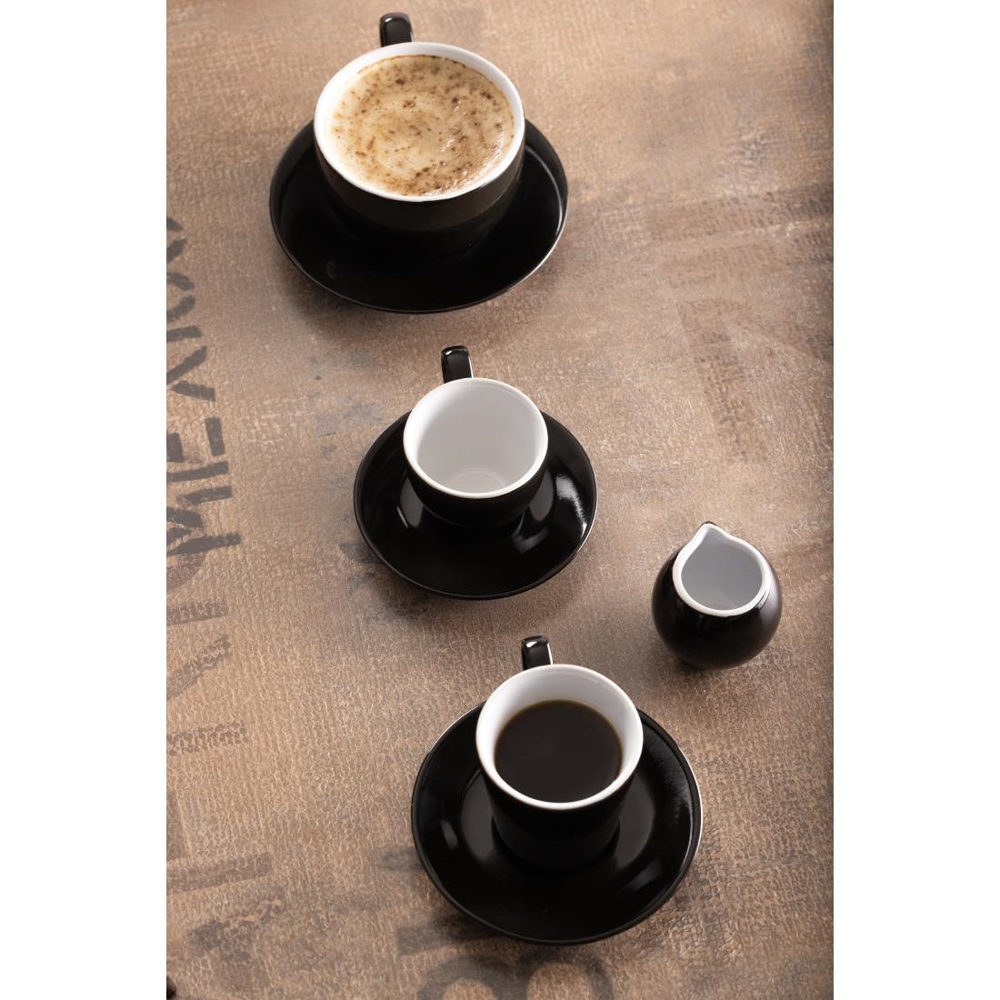 Olympia Cafe Milk Jug Black - 70ml 2.36fl oz (Box 6) - Image 10