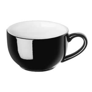 Olympia Cafe Cappuccino Cup Black - 340ml 11.5fl oz (Box 12)
