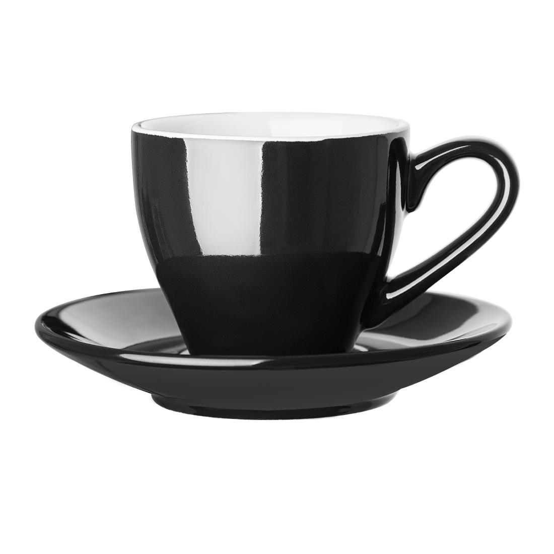 Olympia Cafe Espresso Saucer Black (Fits CU952) (Box 12) - Image 3