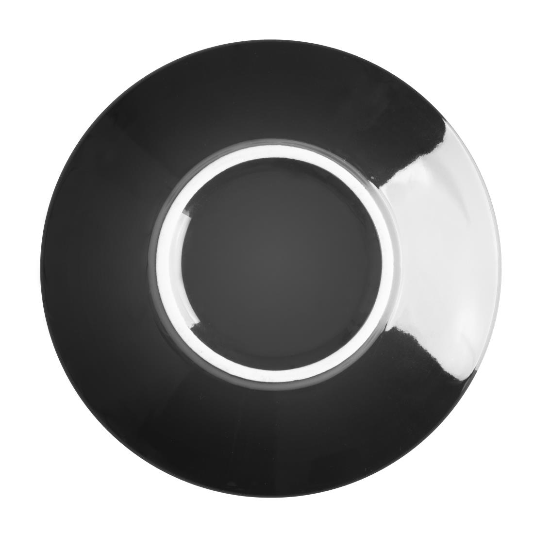 Olympia Cafe Espresso Saucer Black (Fits CU952) (Box 12) - Image 4