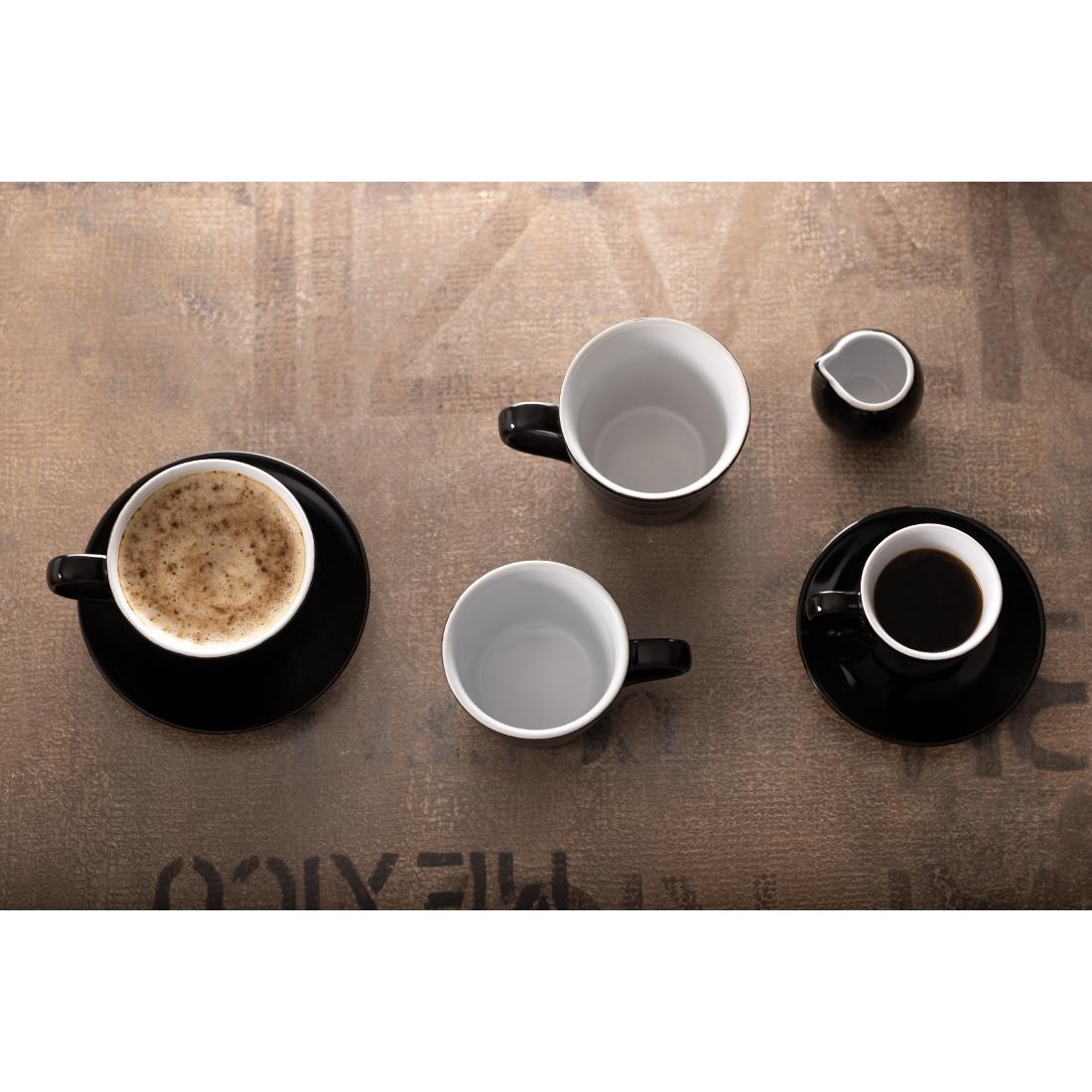 Olympia Cafe Espresso Saucer Black (Fits CU952) (Box 12) - Image 11