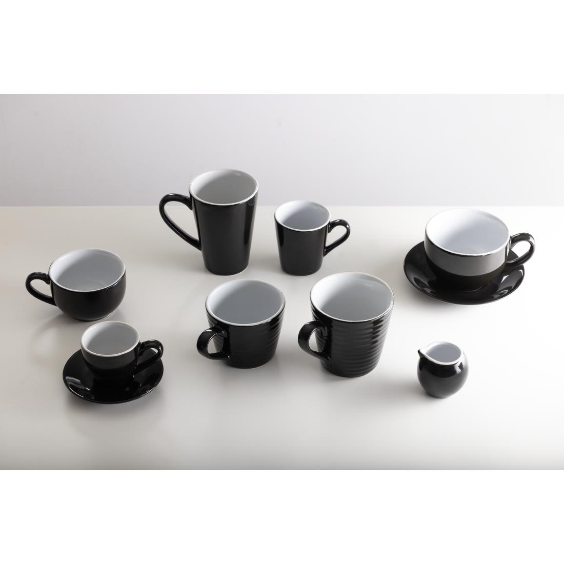 Olympia Cafe Aroma Mug Black - 340ml 11.5fl oz (Box 6) - Image 6
