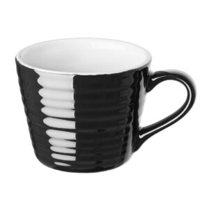 Olympia Cafe Aroma Mug Black - 230ml 8fl oz (Box 6)