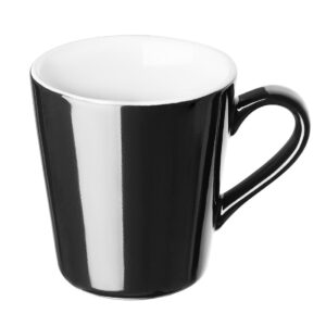 Olympia Cafe Flat White Cup Black - 170ml 5.74fl oz (Box 12)