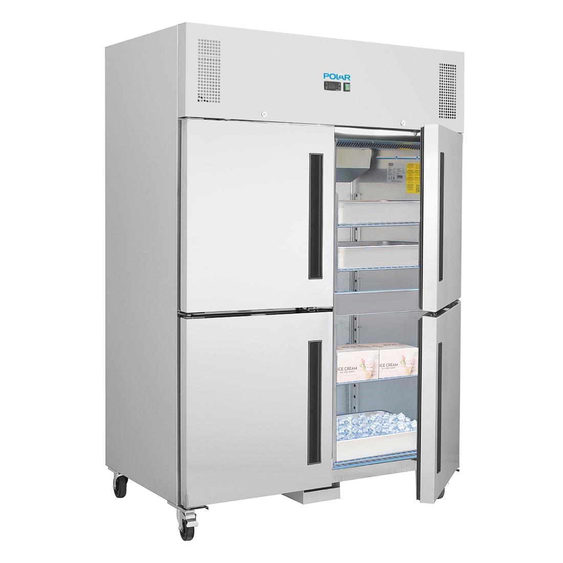 Polar G-Series Upright Double Stable Door Gastro Freezer 1200Ltr - Image 6