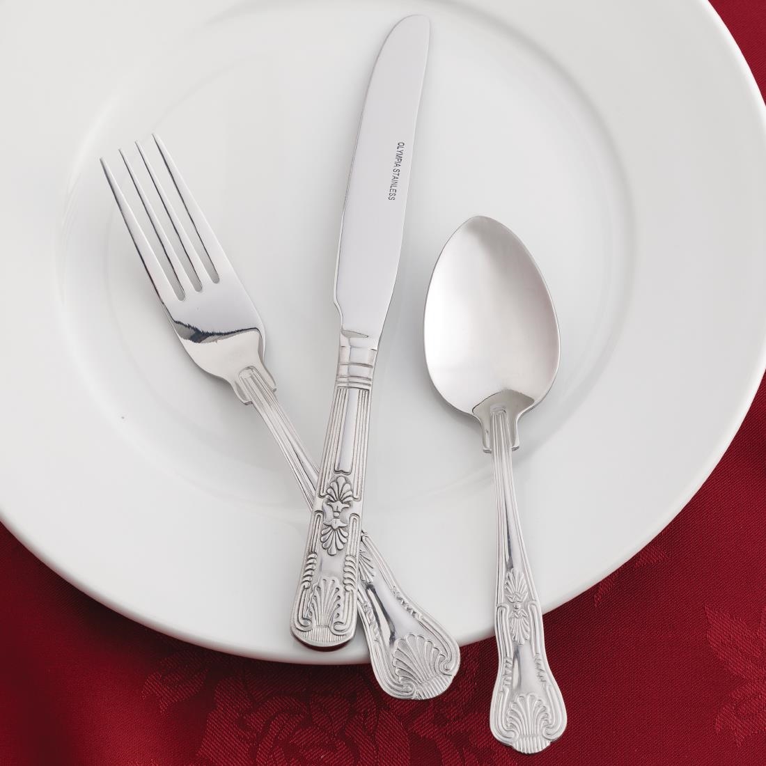 Olympia Kings Dessert Fork St/St (Box 12) - Image 3