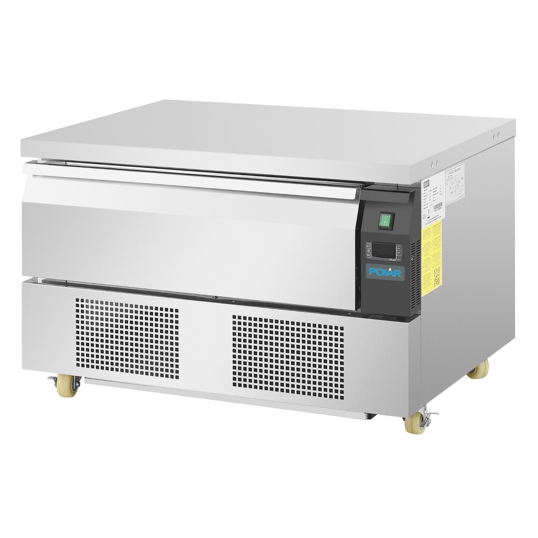 Polar U-Series Single Drawer Counter Fridge Freezer - 2xGN - Image 2