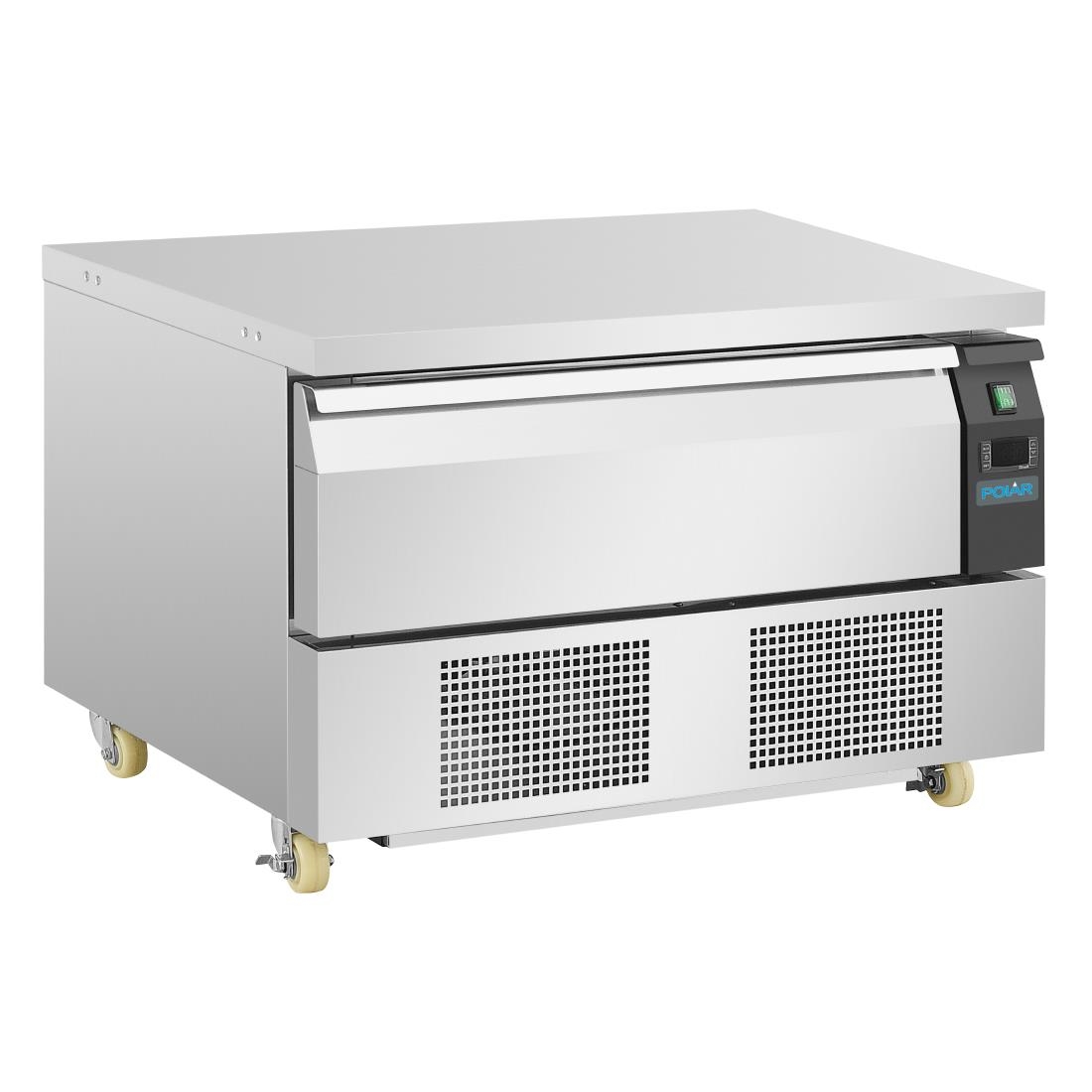 Polar U-Series Single Drawer Counter Fridge Freezer - 2xGN - Image 3