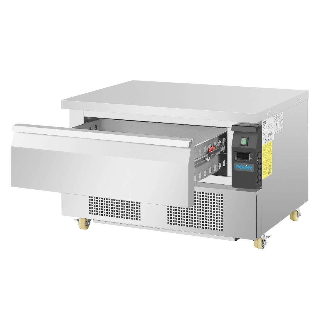 Polar U-Series Single Drawer Counter Fridge Freezer - 2xGN - Image 5