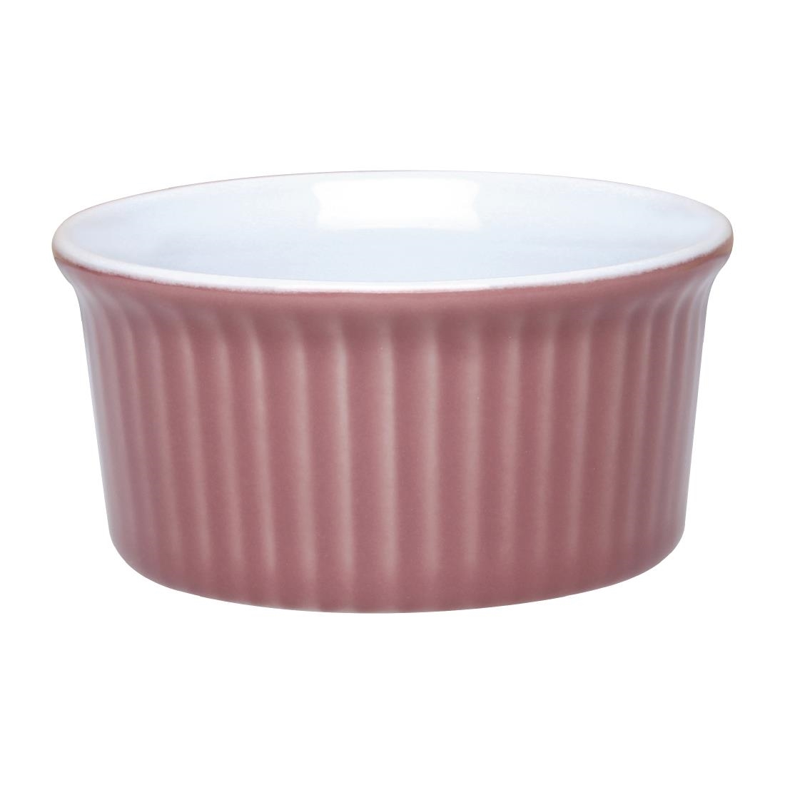 Olympia Pastel Ramekin Red - 145ml 4.9fl oz (Box 12) - Image 2