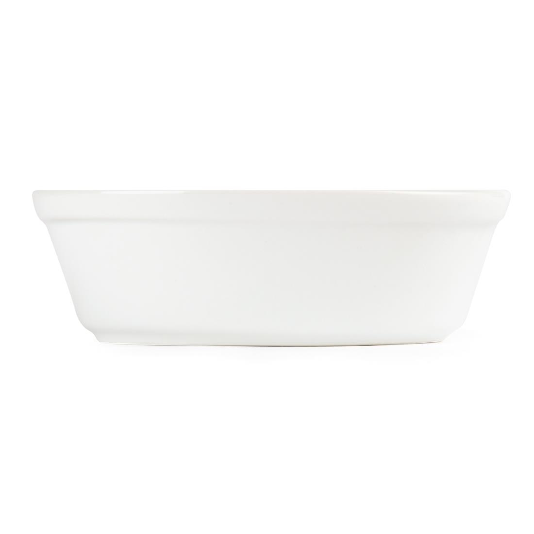Olympia Whiteware Oval Pie Bowl - 52x161x116mm (Box 6) - Image 4