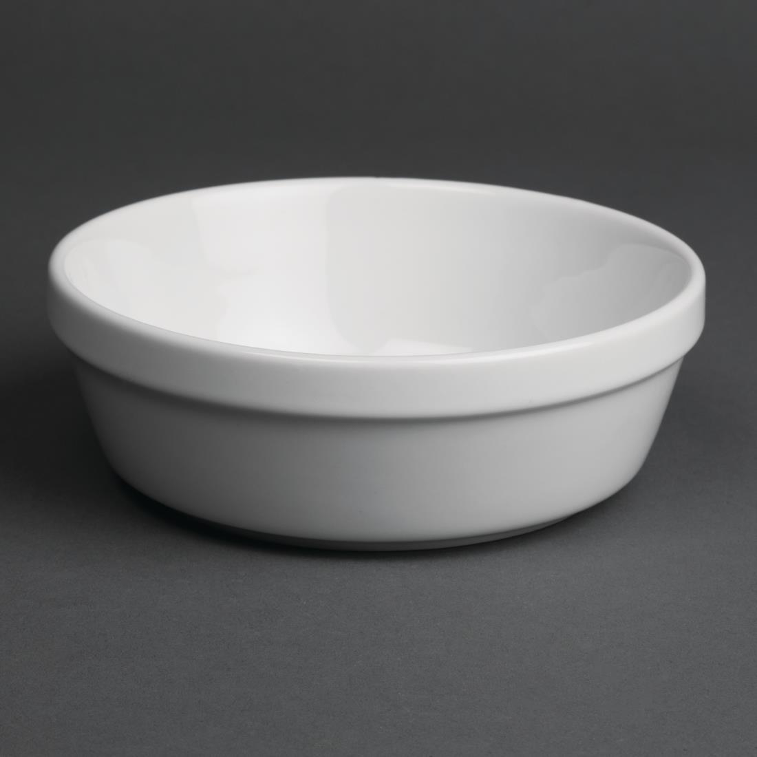 Olympia Whiteware Round Pie Bowl - 47x137x137mm (Box 6) - Image 2