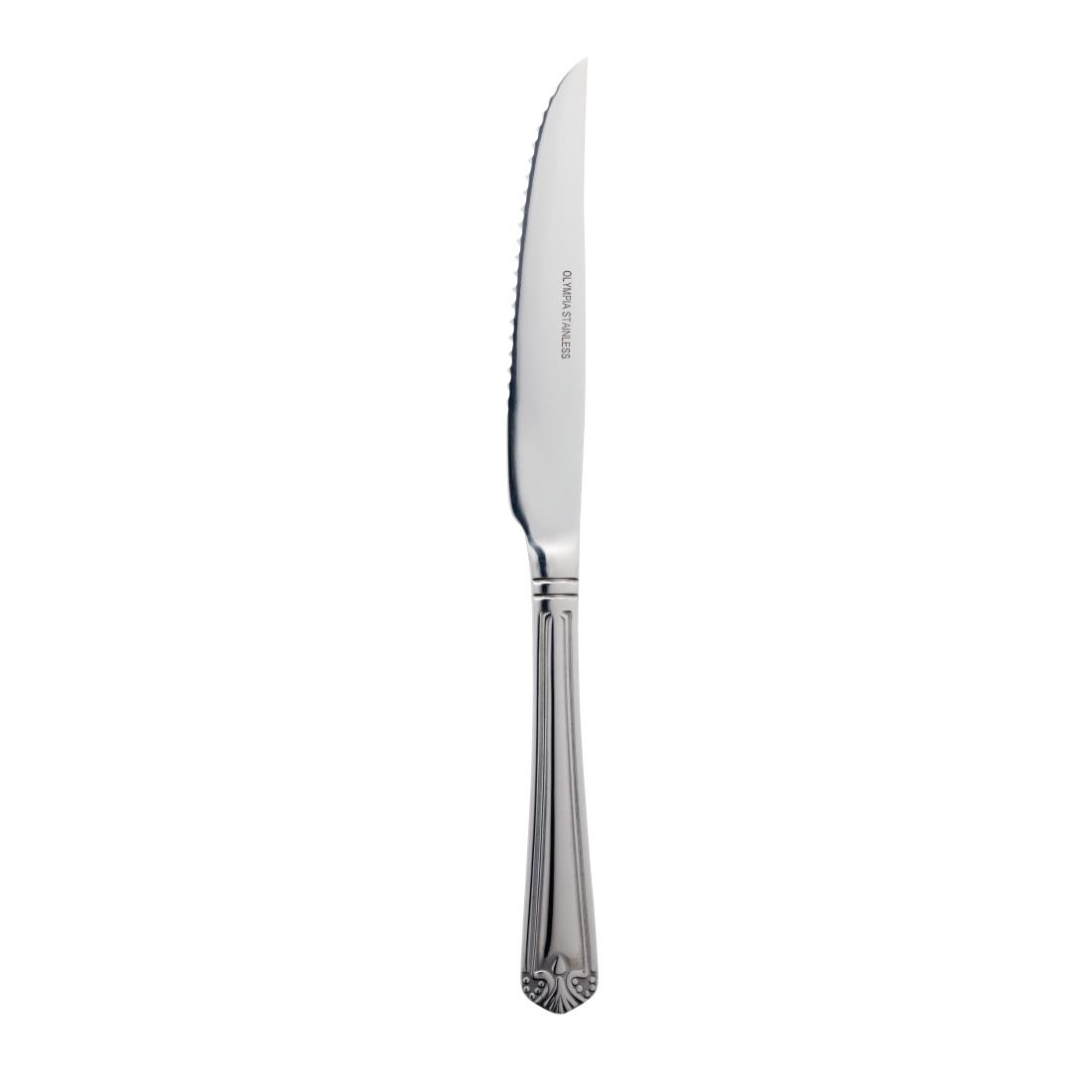 Olympia Jesmond Steak Knife St/St S/H (Box 12) - Image 2
