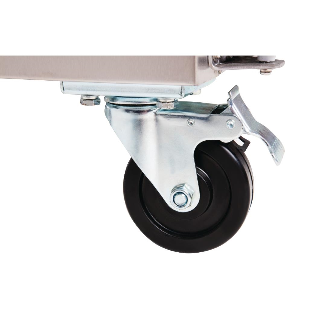 Polar U-Series Triple Door Counter Freezer with Upstand - 417Ltr - Image 12