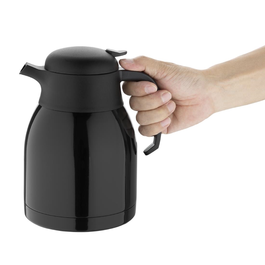 Olympia Vacuum Jug Black - 1.5Ltr - Image 2