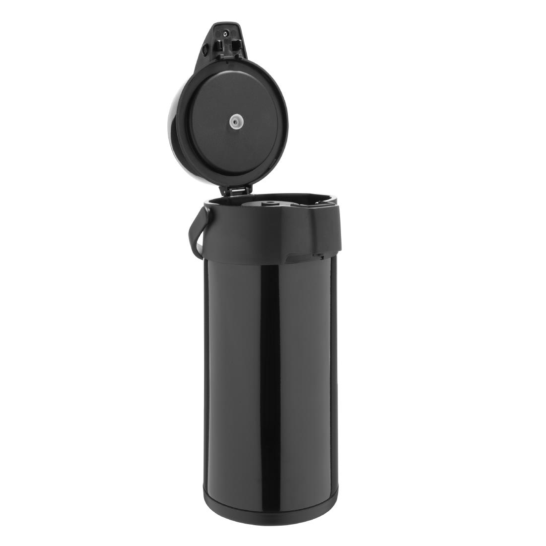 Olympia Pump Action Airpot St/St Double Wall Black - 5Ltr 169.1fl oz - Image 3