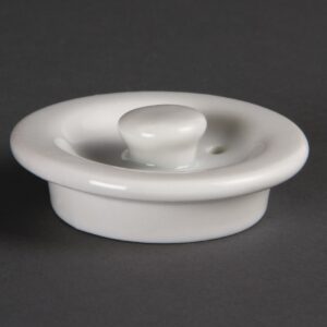 Lid for CB474 Olympia Whiteware Teapot - 4cup 30oz (Box 1)