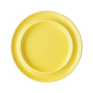 "Olympia Heritage Yellow Raised Rim Plate - 200mm 8"" (Box 4)"