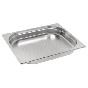 Vogue Perforated St/St - GN 1/2 40mm