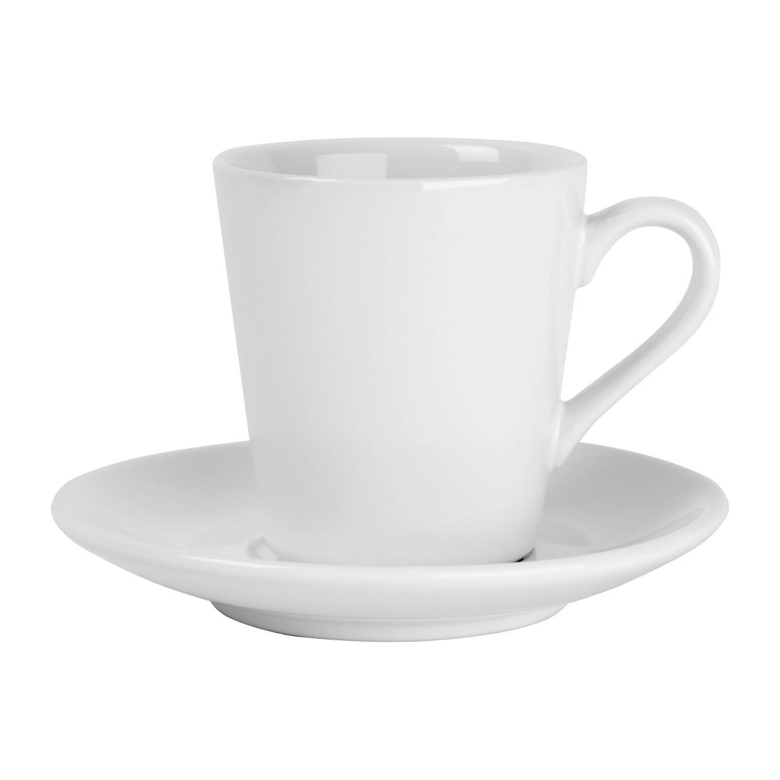 Olympia Cafe Flat White Cup White - 170ml 5.74fl oz (Box 12) - Image 4