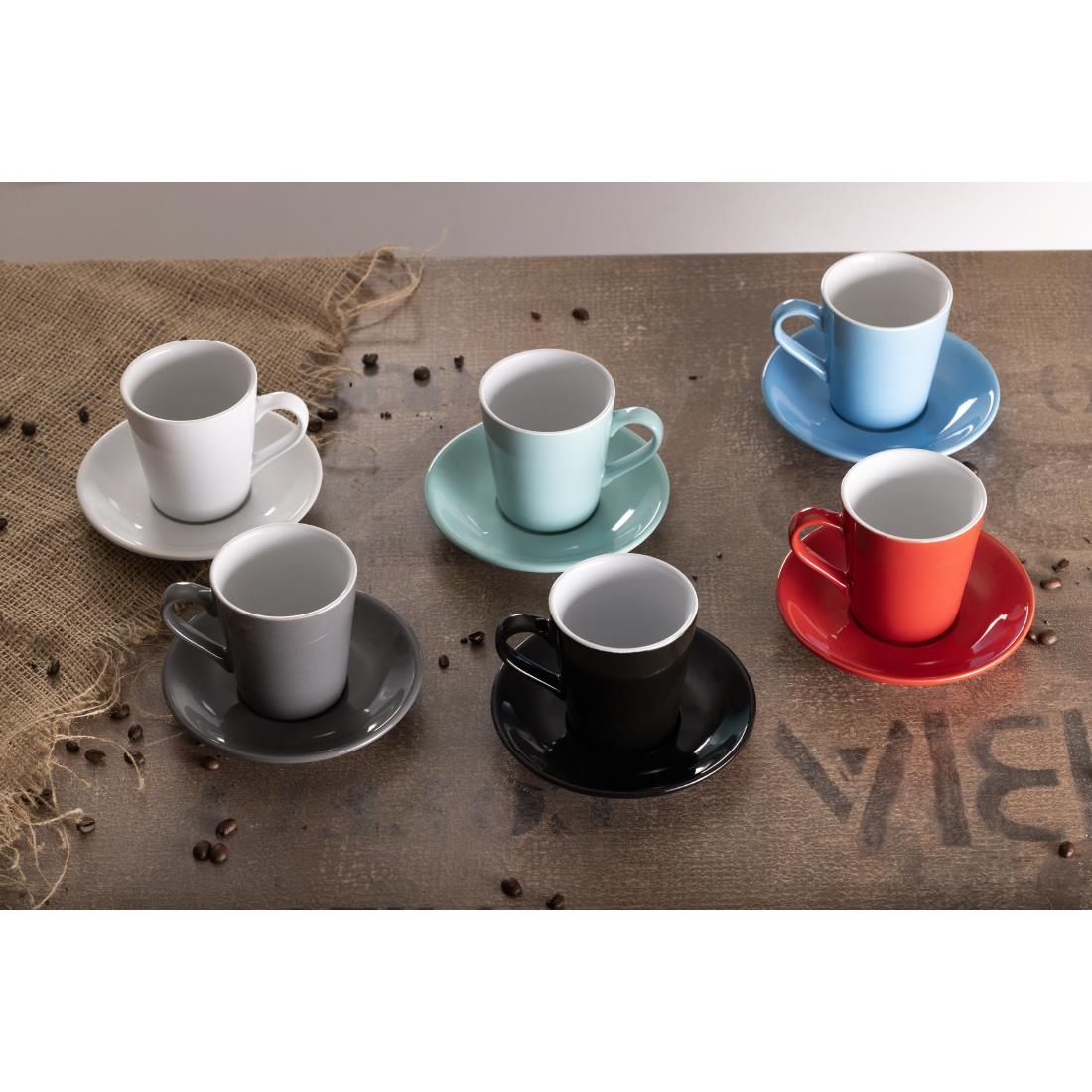 Olympia Cafe Flat White Cup White - 170ml 5.74fl oz (Box 12) - Image 7
