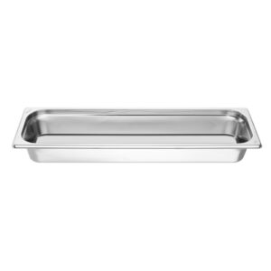 Vogue Stainless Steel Gastronorm Tray - GN 2/4 65mm