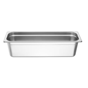 Vogue Stainless Steel Gastronorm Tray - GN 2/4 150mm