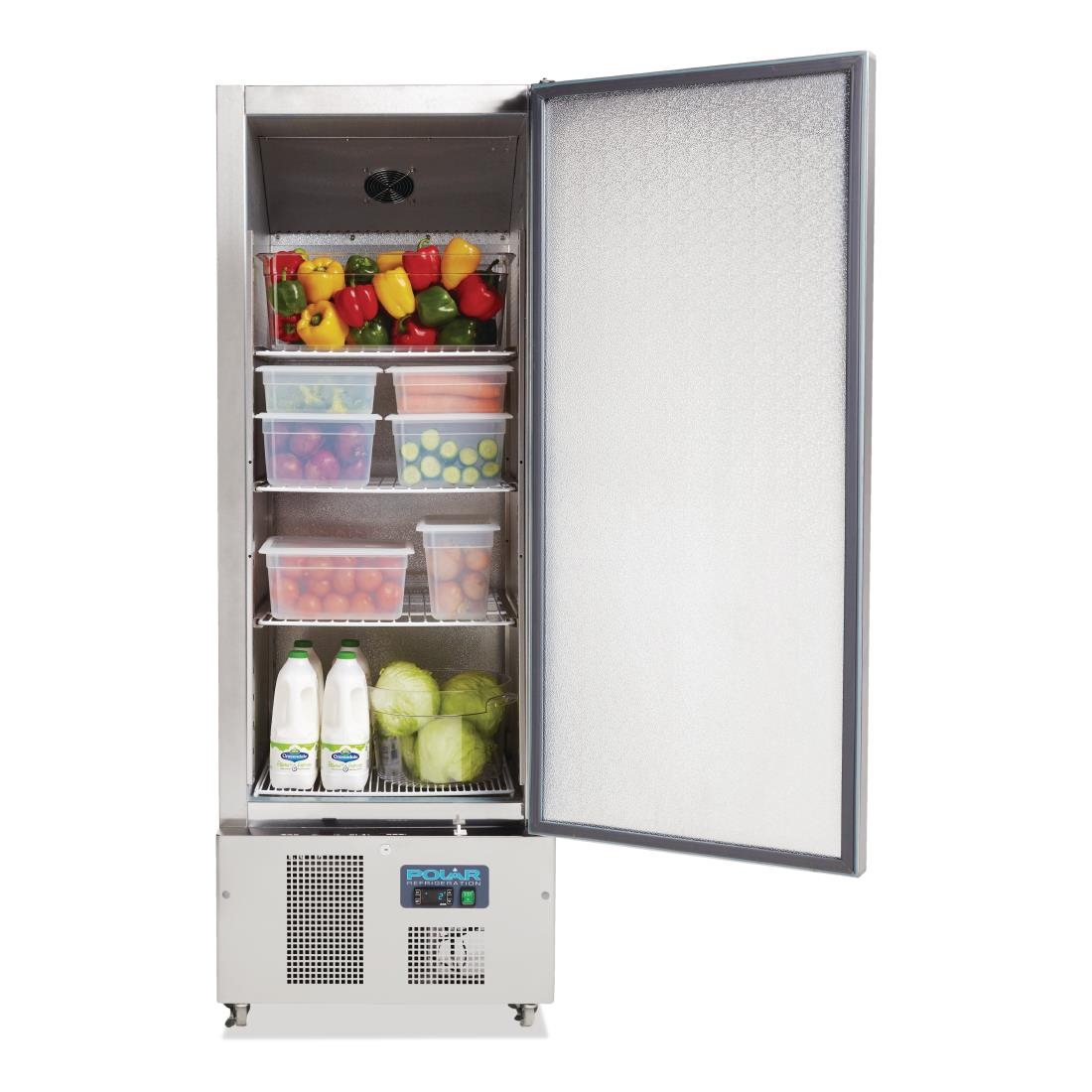 Polar G-Series Upright Slimline Fridge - 440Ltr - Image 12
