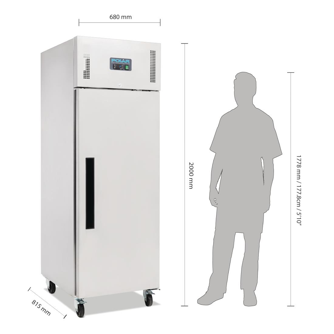 Polar G-Series Upright Freezer - 600Ltr - Image 13