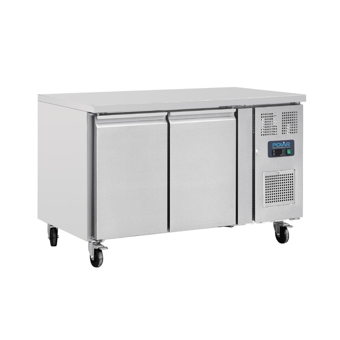 Polar U-Series Double Door Counter Fridge - 282Ltr - Image 4