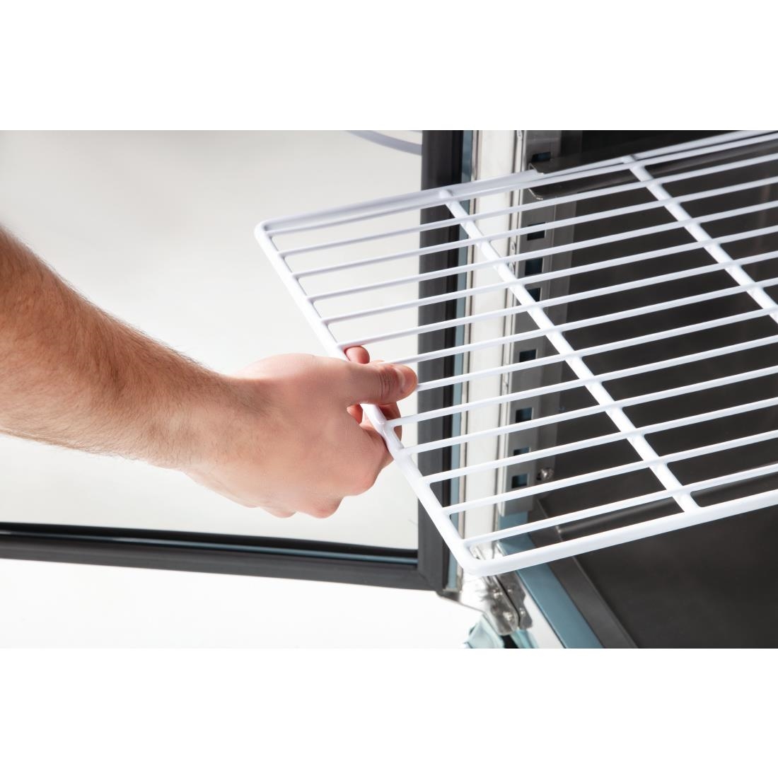 Polar U-Series Double Door Counter Fridge - 282Ltr - Image 7