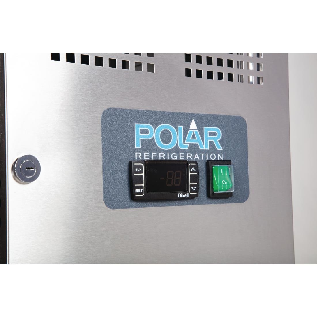 Polar U-Series Double Door Counter Fridge - 282Ltr - Image 10