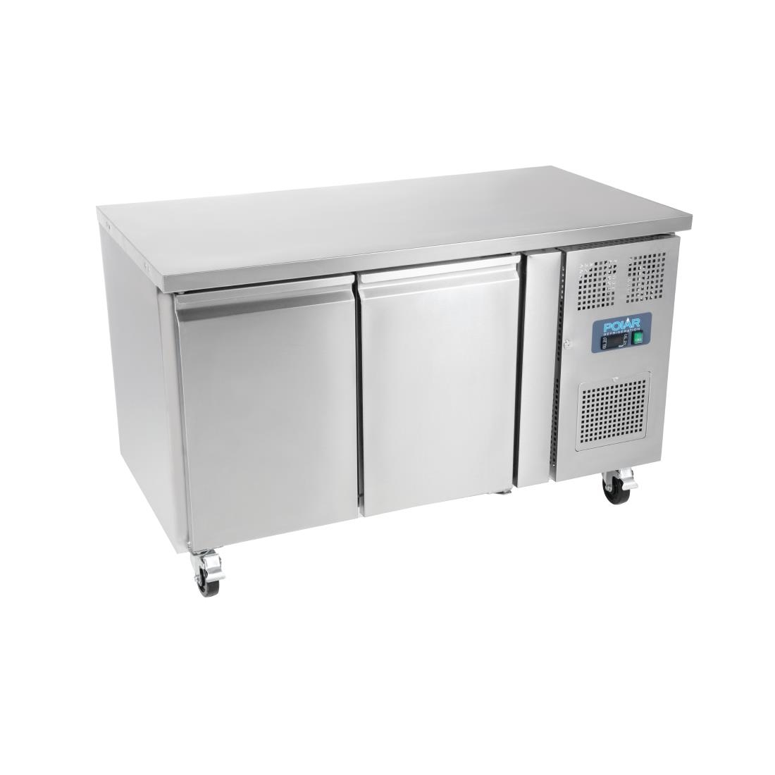 Polar U-Series Double Door Counter Fridge - 282Ltr - Image 13