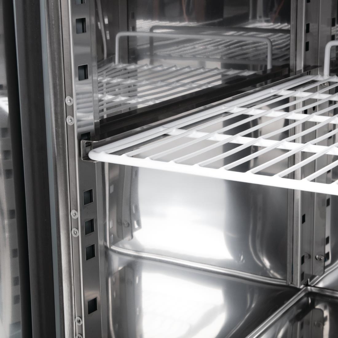 Polar U-Series Triple Door Counter Fridge - 417Ltr - Image 6