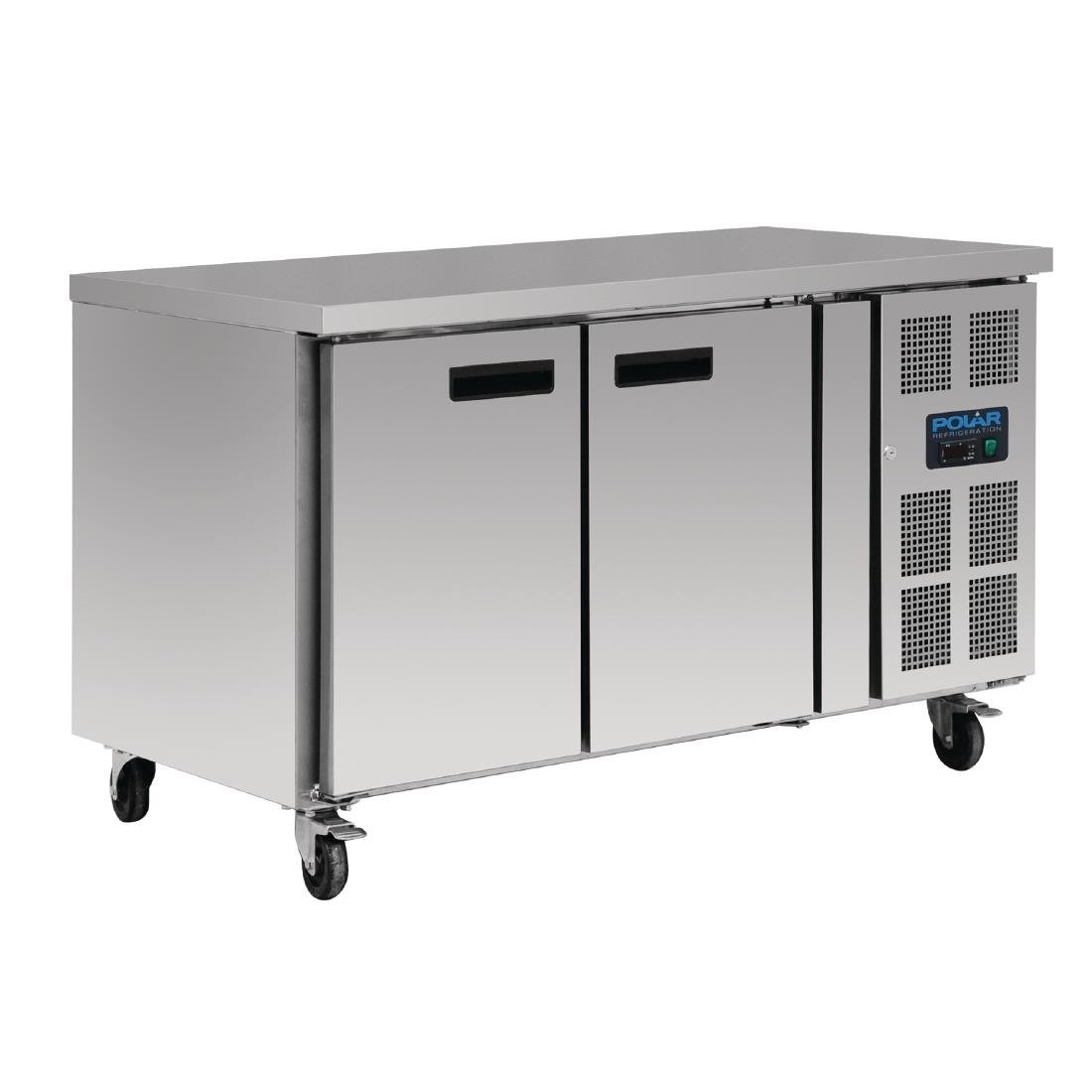 Polar U-Series Double Door Counter Freezer - 282Ltr - Image 4