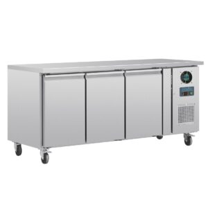 Polar U-Series Triple Door Counter Freezer - 417Ltr