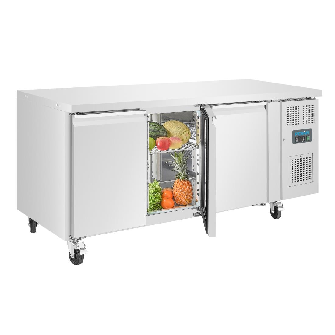 Polar U-Series Triple Door Counter Freezer - 417Ltr - Image 10