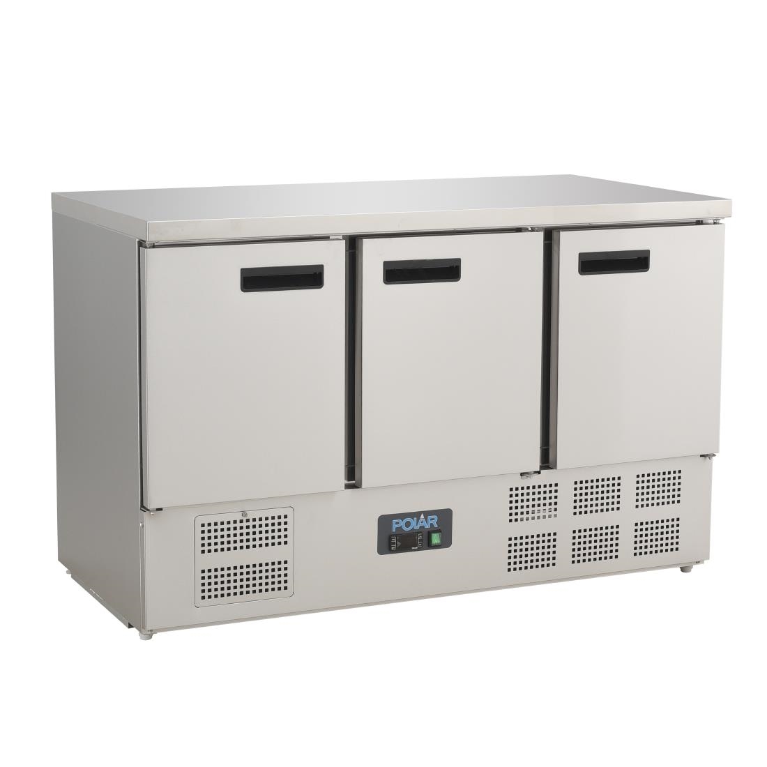 Polar G-Series Triple Door Counter Fridge - 368Ltr - Image 11