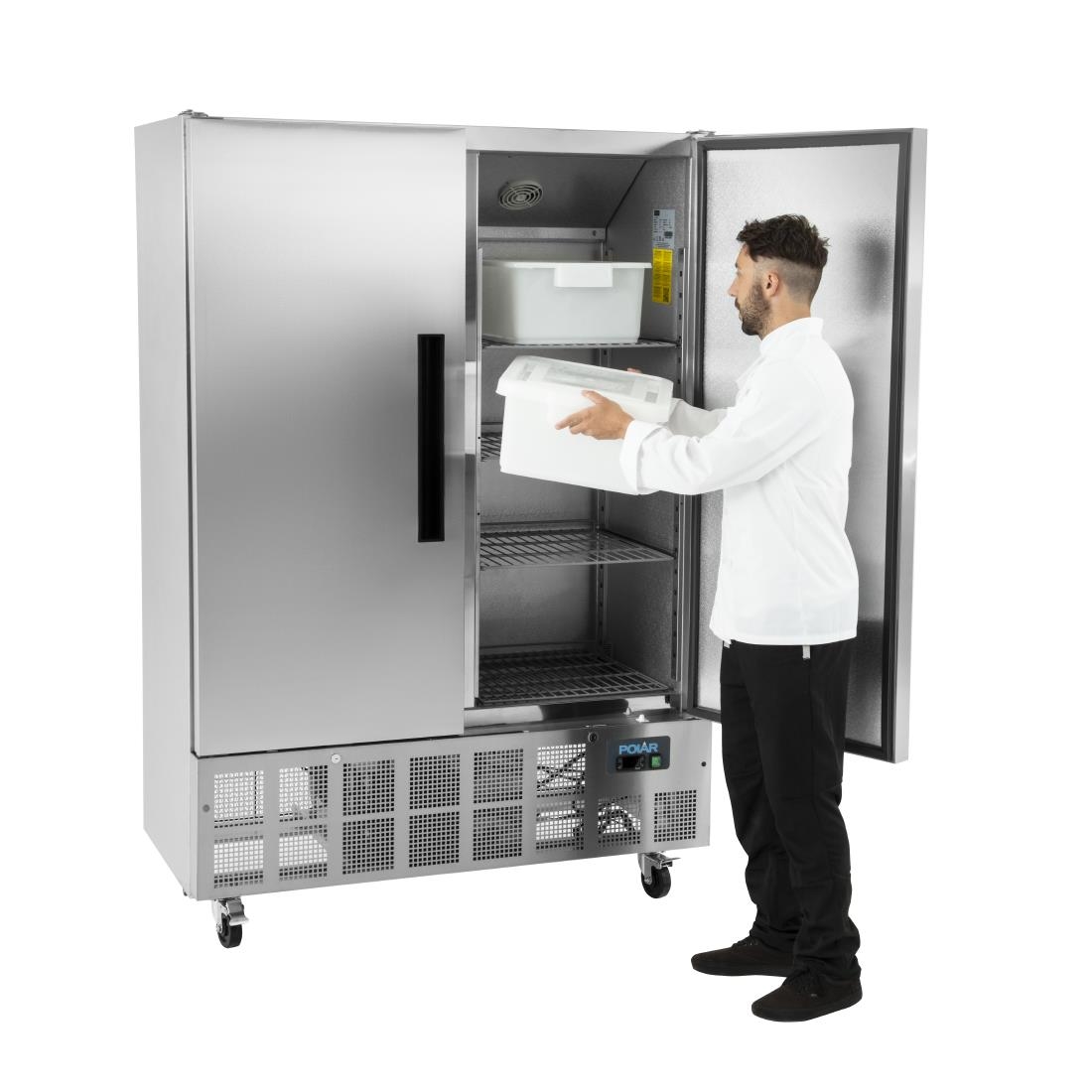 Polar G-Series Double Door Slimline Freezer - 960Ltr - Image 19