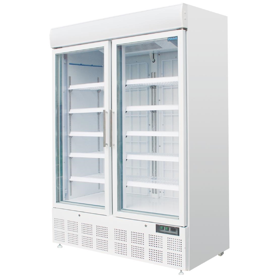 Polar G-Series Upright Display Freezer White - 920Ltr - Image 2