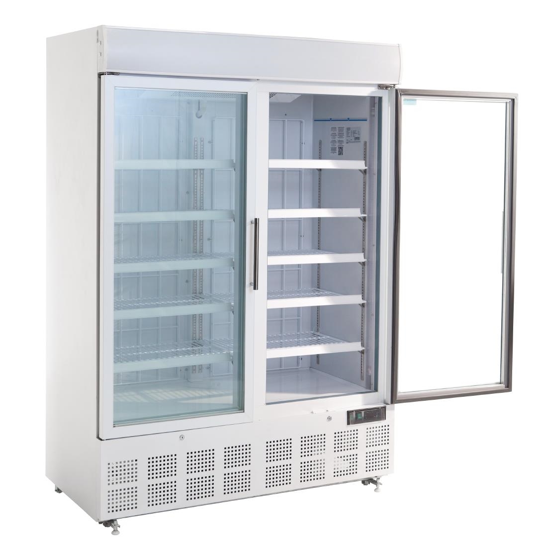 Polar G-Series Upright Display Freezer White - 920Ltr - Image 3