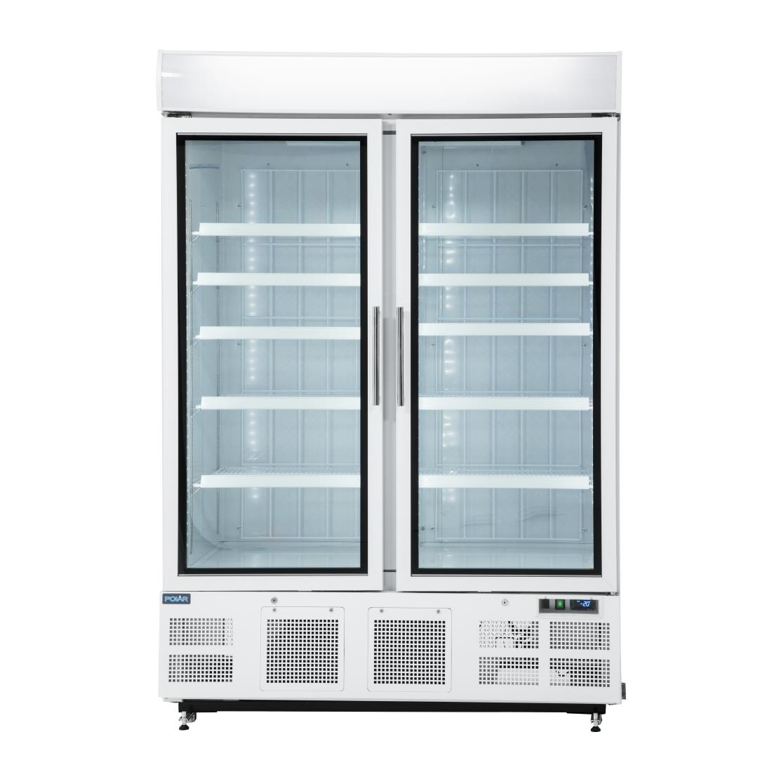 Polar G-Series Upright Display Freezer White - 920Ltr - Image 17