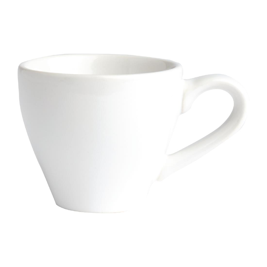 Olympia Cafe Espresso Cup White - 100ml 3.38fl oz (Box 12) - Image 2