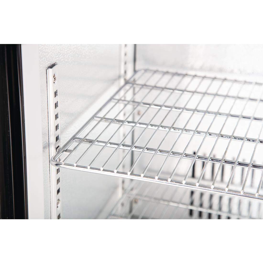 Polar G-Series Back Bar Cooler with Triple Hinged Doors Black - 900mm - Image 5