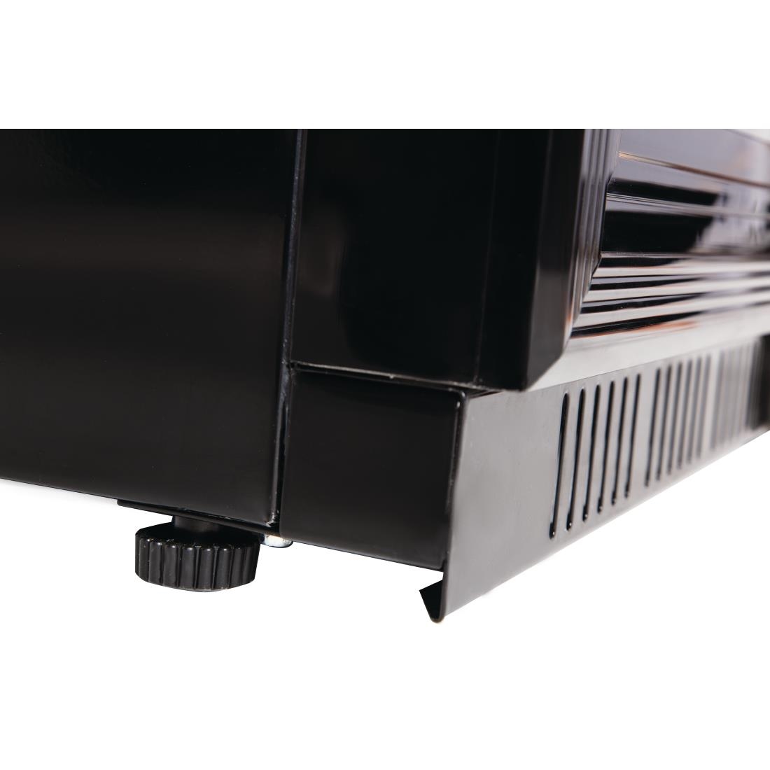 Polar G-Series Back Bar Cooler with Double Sliding Doors Black - 850mm - Image 11