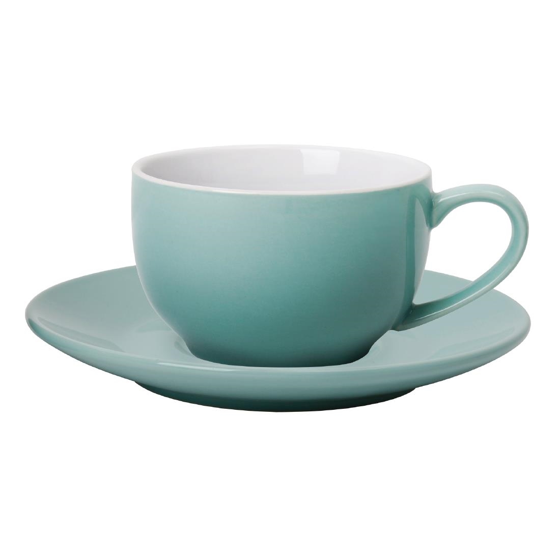 "Olympia Cafe Saucer Aqua (Fits GL460 & GL461) - 158mm 6 1/4"" (Box 12)" - Image 4