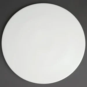 Olympia Whiteware Rimless Pizza Plate - 330mm (Box 6)