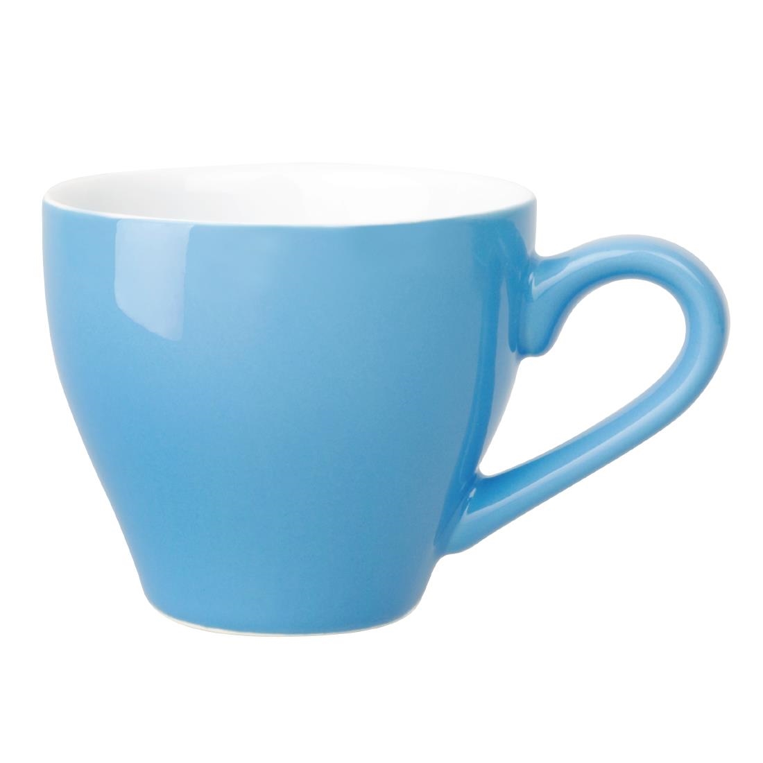 Olympia Cafe Espresso Cup Blue - 100ml 3.38fl oz (Box 12) - Image 2